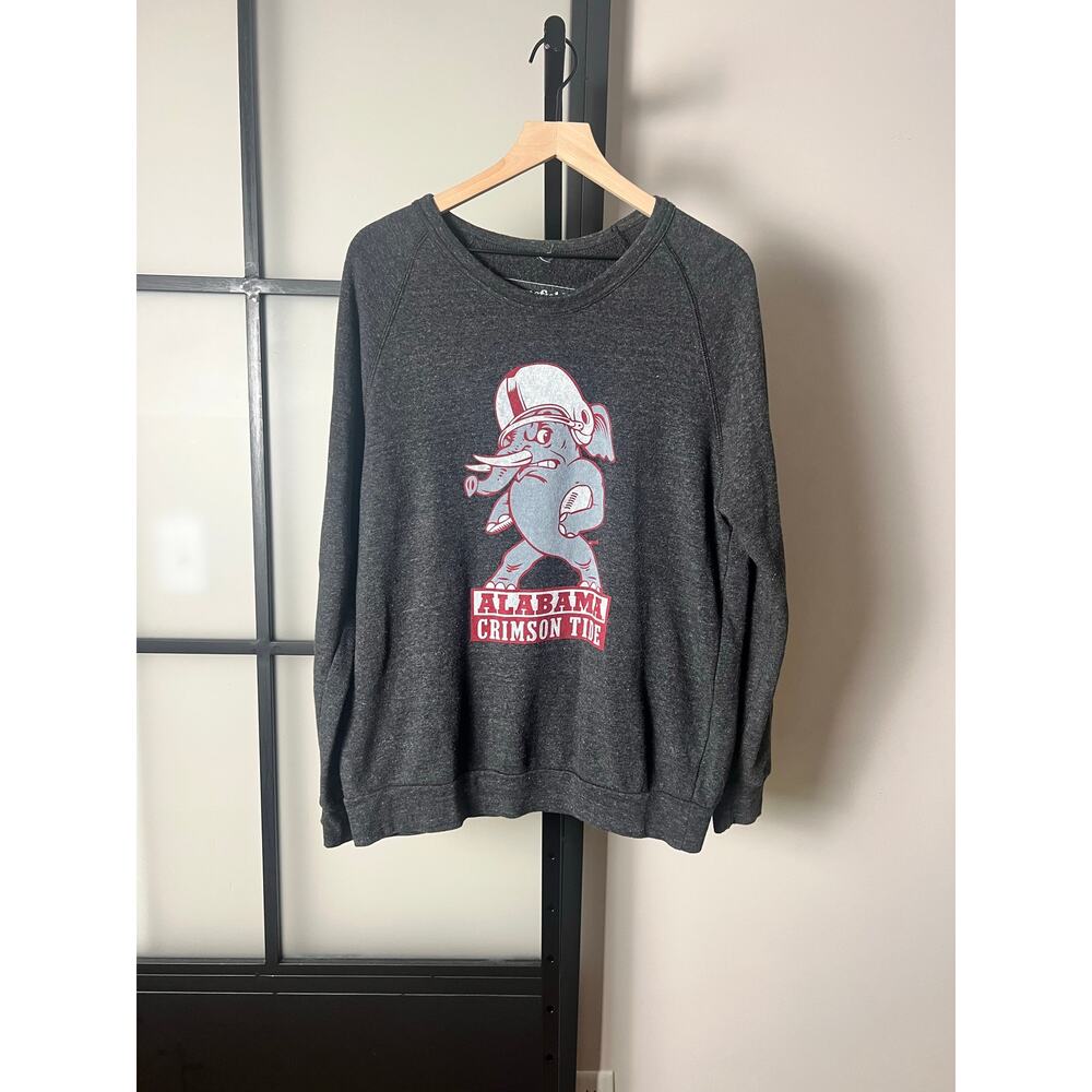 Homefield 1970s Alabama Crimson Tide Football Crewneck Size Large